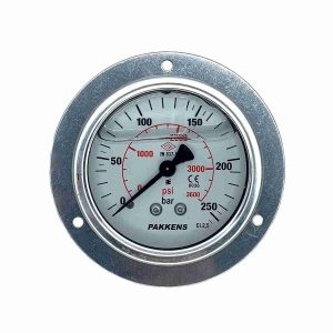 Манометр осевой MG 0631001711 (0-60 Bar) G1/4″ с фланцем